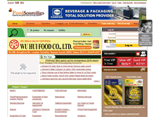 Tablet Screenshot of foodsourcings.com